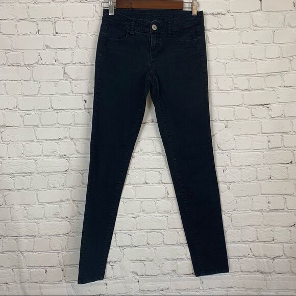 J Crew Factory Tooth Pick Dark Wash Skinny size 27 - Picture 1 of 10